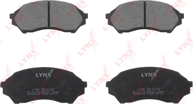 Тормозные колодки LYNXauto. Артикул BD-5103