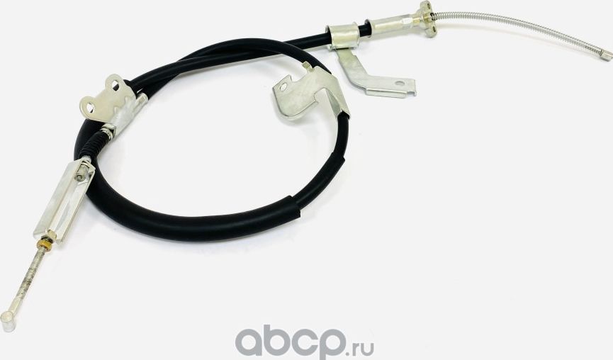 Трос стояночного тормоза правый в сборе с наконечниками (Ukorauto). Артикул U0107026R