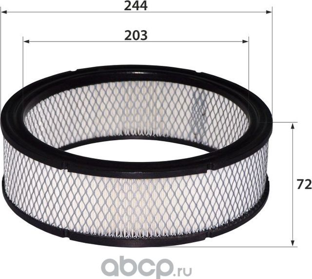 Фильтр воздушный (RB-Exide). Артикул AN213