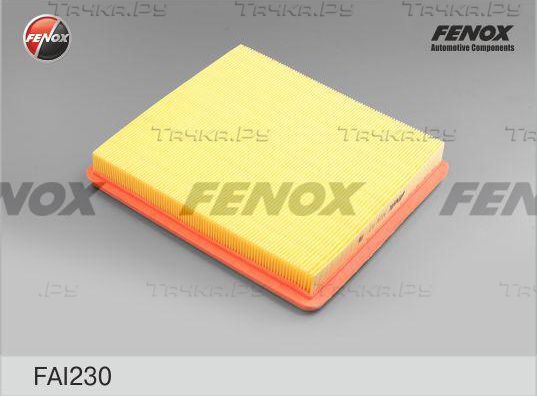 Воздушный фильтр Fenox. Артикул FAI230