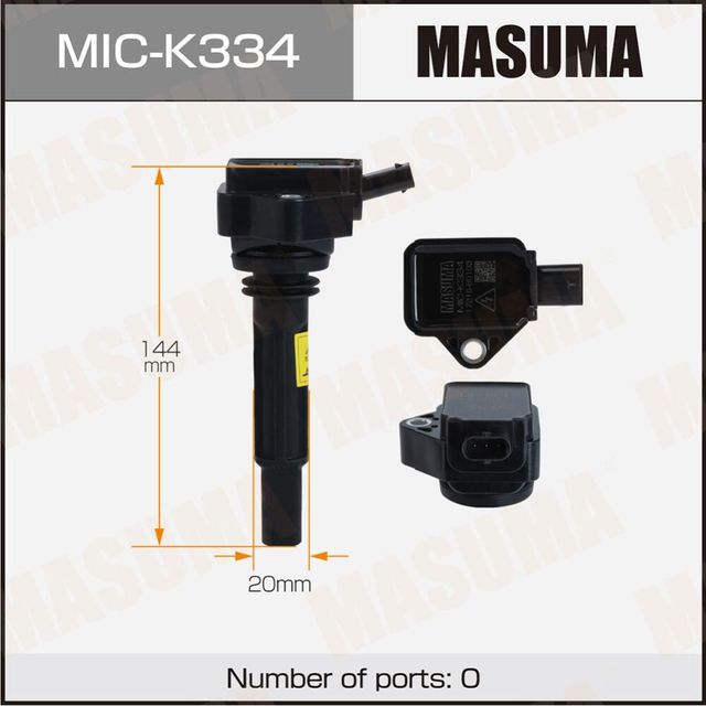 Катушка зажигания MASUMA, SSANGYONG ACTYON II / G20D. Артикул MICK334