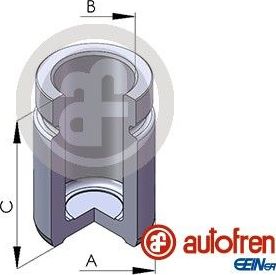 Поршень тормозного суппорта Autofren Seinsa (сталь) задний для Ford Focus II 2004-2012. Артикул D025332
