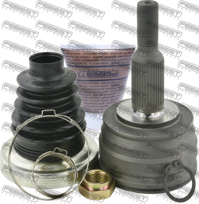 Шрус наружный (граната) Febest задний для Volkswagen Multivan T5 2003-2010. Артикул 2310-TRANRR