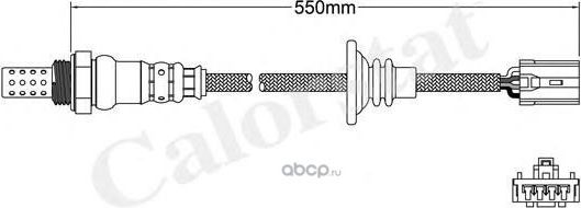 Лямбда-зонд (Vernet). Артикул LS140369
