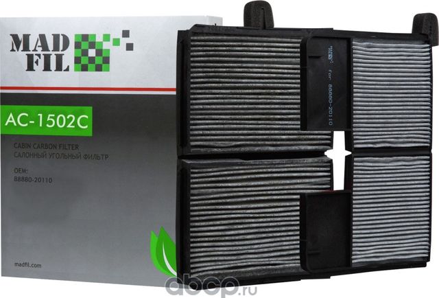 ФИЛЬТР САЛОНА (JD) (Madfil). Артикул AC1502C