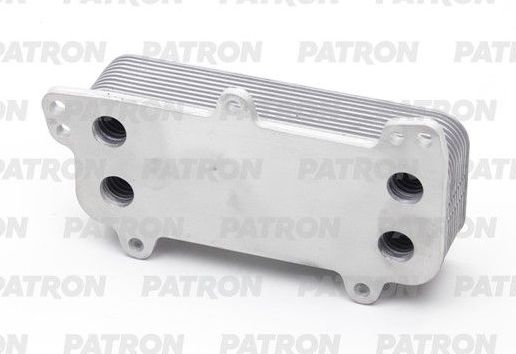 Радиатор масляный (маслоохладитель) для двигателя Patron (алюминий). Артикул PRS6016