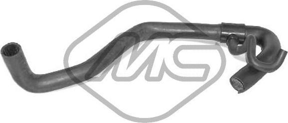 Патрубок радиатора (системы охлаждения) Metalcaucho нижний для Peugeot Boxer II (230) 1994-2002. Артикул 08496