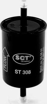 Топливный фильтр SCT-Germany для Opel Kadett D 1983-1984. Артикул ST 308