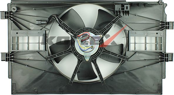 Вентилятор радиатора Mitsubishi Lancer X 07- 1.5i/1.6i LFK 1115 (Kortex). Артикул KFD151