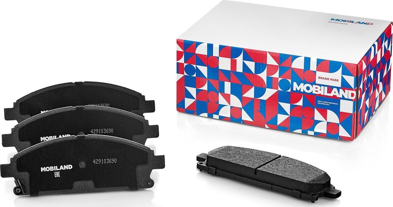Тормозные колодки Mobiland. Артикул 429103690