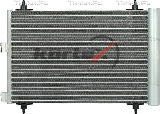 Радиатор кондиционера с ресивером (Kortex). Артикул KRD2191