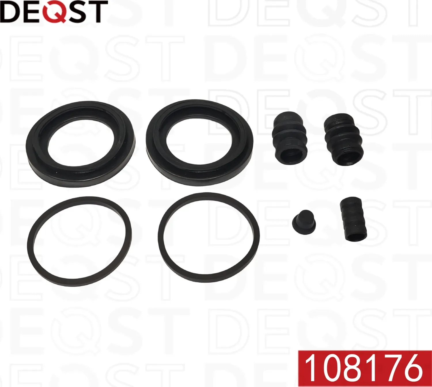 Ремкомплект тормозного суппорта переднего (для поршня O 45mm). NISSAN Murano (Z50/Z51) 03-14 / Navar (Deqst). Артикул 108176