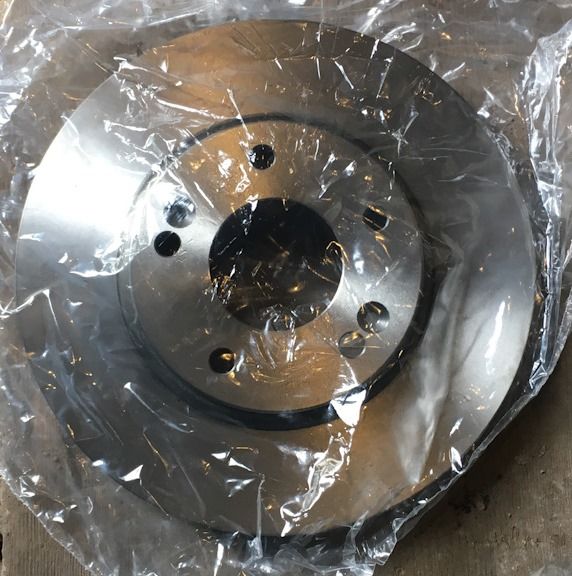 Тормозной диск Miles передний для Kia Proceed I 2008-2013. Артикул K000223