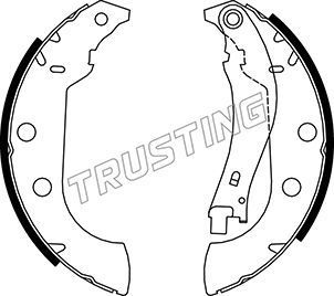 Тормозные колодки Trusting. Артикул 079.190