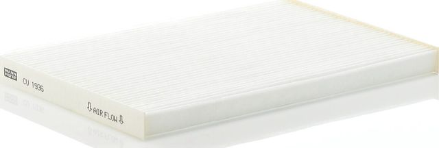 Салонный фильтр Mann-Filter. Артикул CU 1936