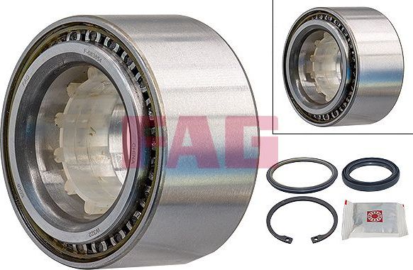 Ступичный подшипник (комплект) Fag передний для Suzuki X-90 1995-1997. Артикул 713 6230 30