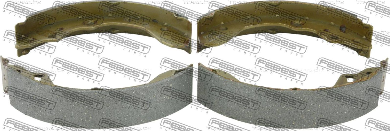 Тормозные колодки Febest. Артикул 0502-BJR