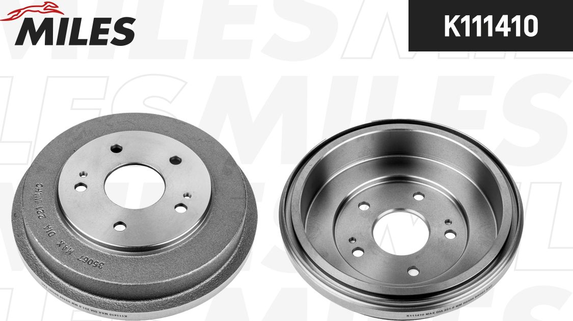 Тормозной барабан Miles. Артикул K111410