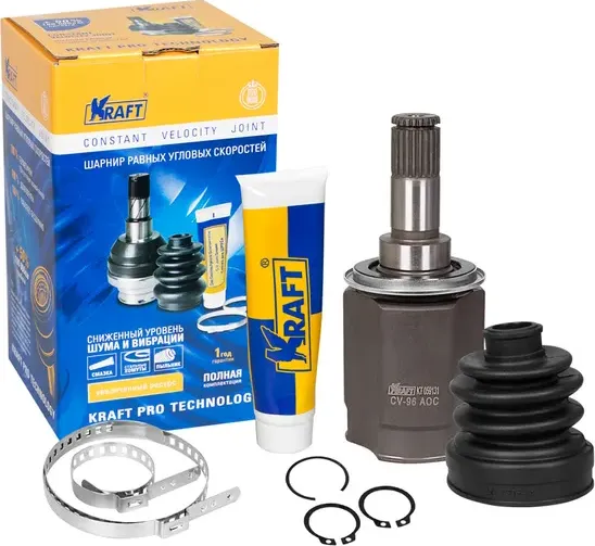ШРУС HONDA CR-V 07- внутр. задний 20x35x23 (Kraft). Артикул KT059131