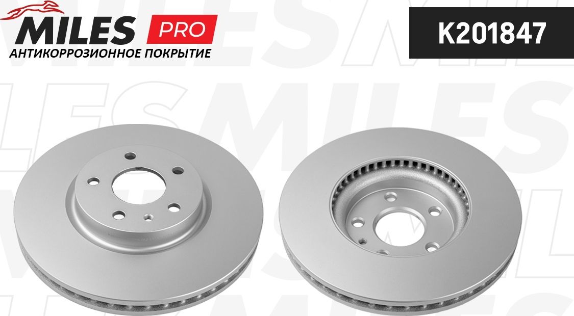 Тормозной диск Miles. Артикул K201847