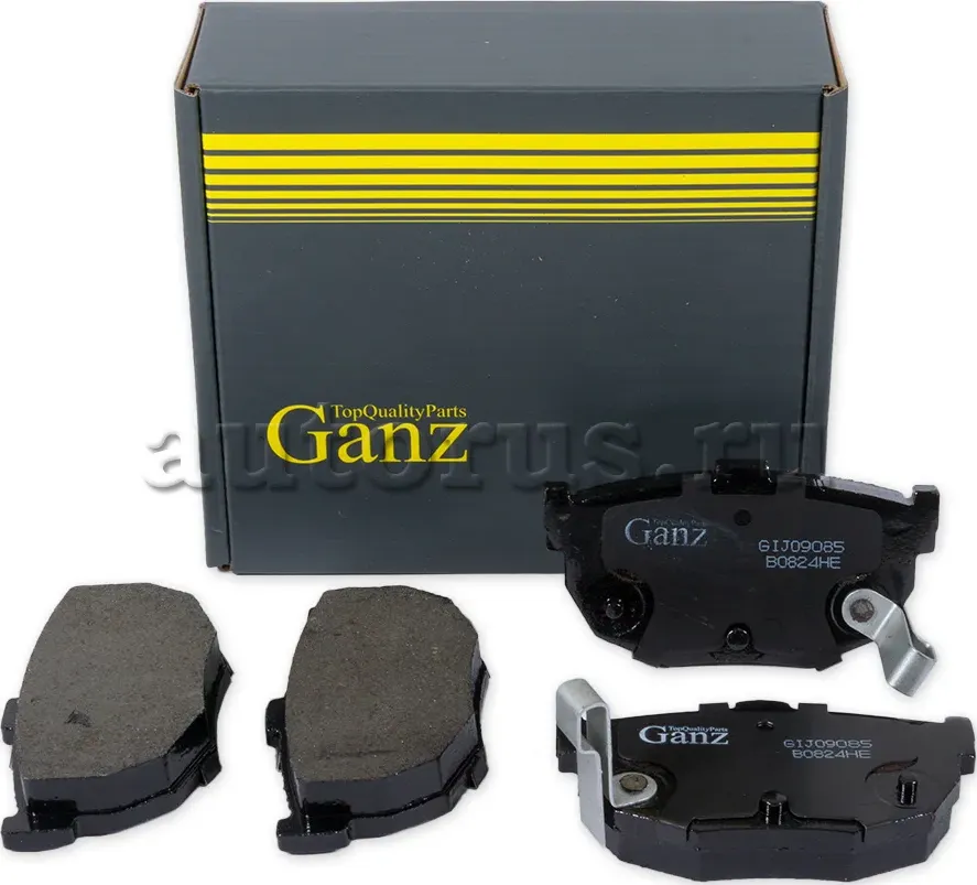 Колодки торм.зад. (Ganz) Ganz. Артикул GIJ09085