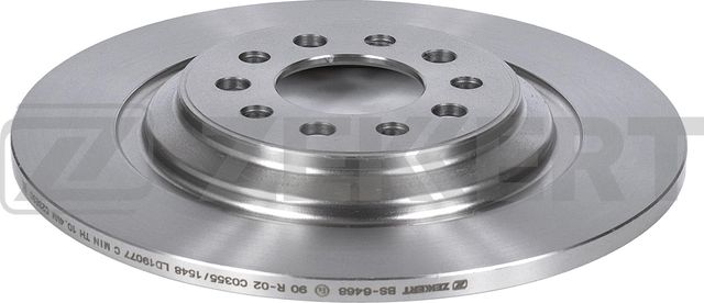 Тормозной диск Zekkert задний для Jeep Cherokee V (KL) 2013-2026. Артикул BS-6468