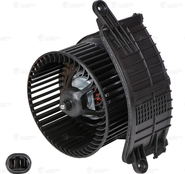 Вентилятор, мотор печки (отопителя) салона Luzar для Renault Scenic II 2003-2009. Артикул LFh 0903