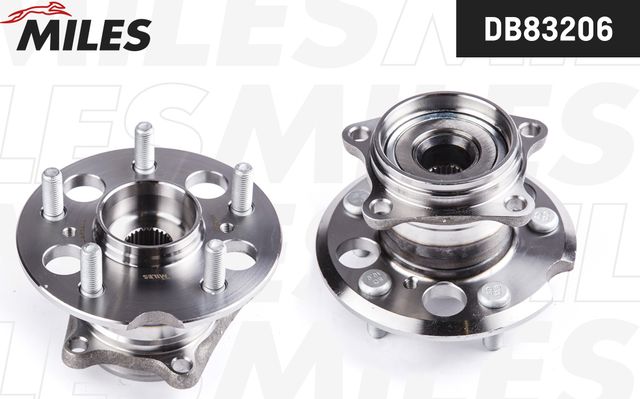 Ступица колеса с интегрированным подшипником Miles. Артикул DB83206