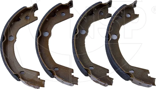 Колодки барабанные стояночного тормоза (NSP). Артикул NSP02583052HA10