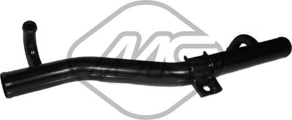 Патрубок радиатора (системы охлаждения) Metalcaucho для Ford Fiesta II 1983-1989. Артикул 03014