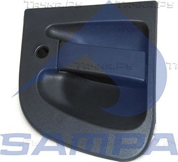 Ручка двери Sampa левая внешняя для Renault Kerax 1997-2026. Артикул 078.274