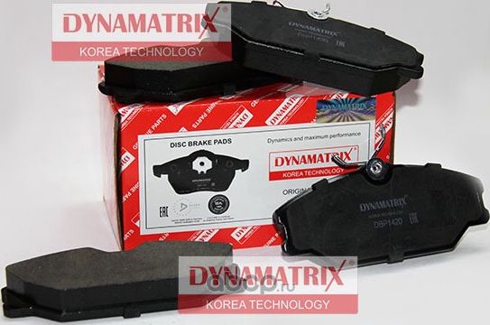 Колодки тормозные дисковые (Dynamatrix-Korea) Dynamatrix-Korea. Артикул DBP1420