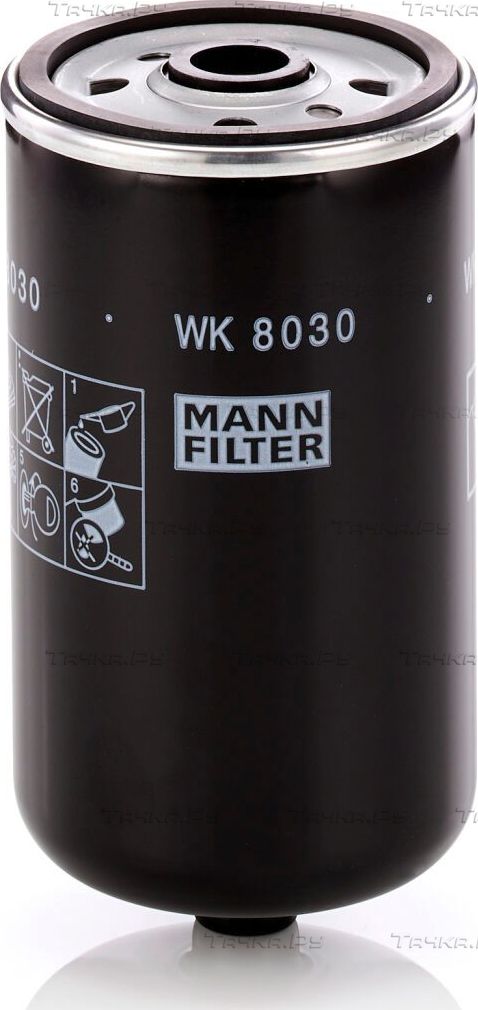 Топливный фильтр Mann-Filter. Артикул WK 8030