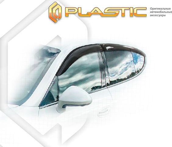 Дефлекторы СА Пластик для окон (Classic полупрозрачный) Porsche Panamera Executive 2013–2026. Артикул 2010030310213