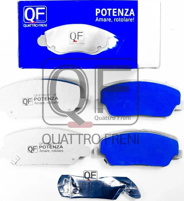 КОЛОДКИ ТОРМОЗНЫЕ FR С МЕХАНИЧЕСКИМ ДА (Quattro Freni). Артикул QF87602P