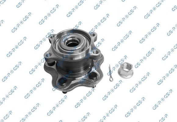 Ступица колеса с интегрированным подшипником GSP задняя правая/левая для Renault Koleos II 2016-2026. Артикул 9325019K