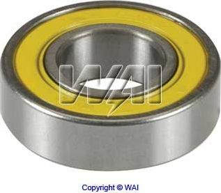 Подшипник генератора (15x32x9)  WAI. Артикул 6-102-4E