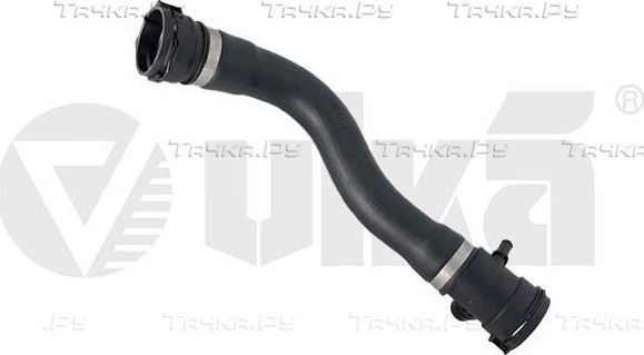 Патрубок радиатора (системы охлаждения) Vika (резина). Артикул 11049601