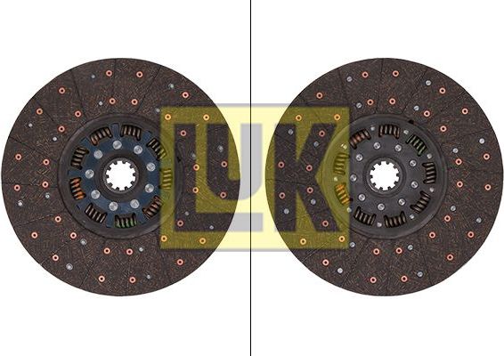 Диск сцепления LuK для Volvo  F7 1978-1985. Артикул 338 0117 10