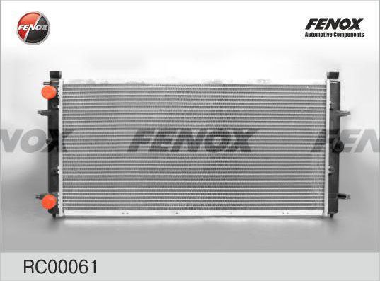 Радиатор охлаждения двигателя Fenox для Volkswagen Transporter T4 1990-2003. Артикул RC00061
