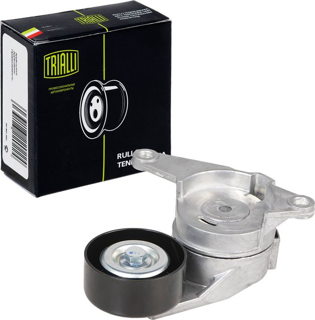 Натяжной ролик (натяжитель) приводного клинового зубчатого ремня Trialli для Alfa Romeo 159 2005-2011. Артикул CM 5446