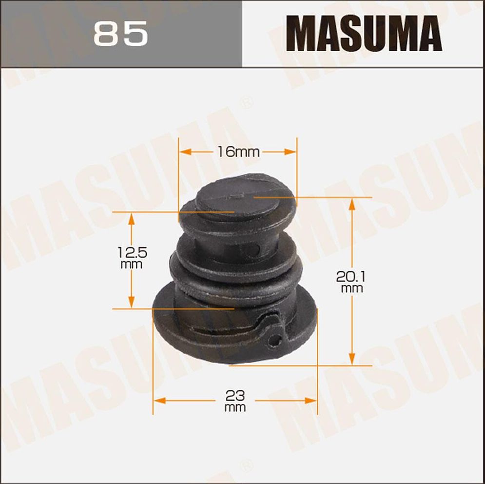 Пробка поддона сливная (Masuma). Артикул 85