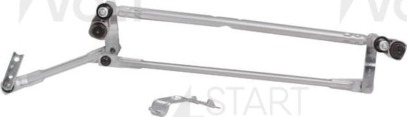 Трапеция стеклоочистителя (дворника) StartVOLT для Volkswagen Golf VI 2007-2013. Артикул VWA 1809