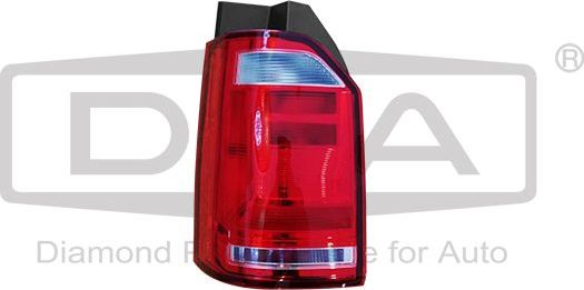 Фонарь задний DPA левый для Volkswagen Transporter T6 2015-2026. Артикул 99451801702