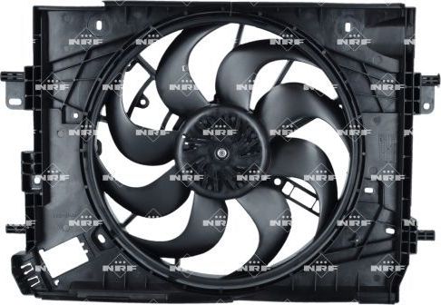 Вентилятор радиатора двигателя NRF для Renault Duster II 2021-2026. Артикул 470061