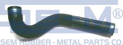 Патрубок радиатора (системы охлаждения) Sem Lastik. Артикул 10580