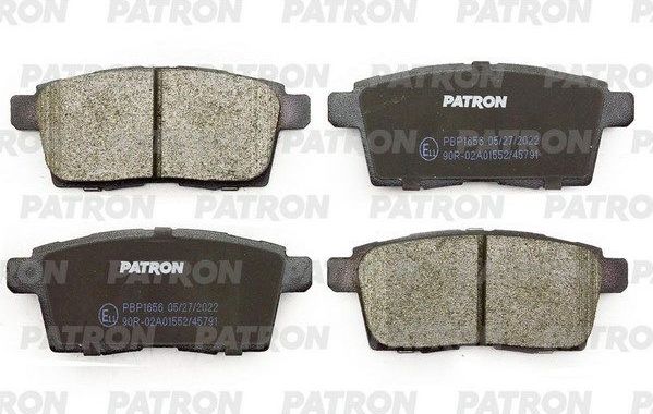 Тормозные колодки Patron. Артикул PBP1656