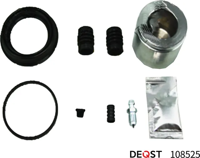 Ремкомплект тормозного суппорта переднего (для поршня O 60mm, суппорт Mando). Пр (Deqst). Артикул 108525