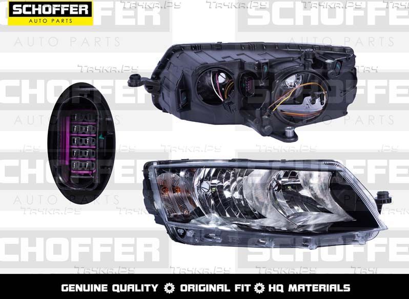 Фара правая Skoda Octavia 13-16 (Schoffer). Артикул SHF12107