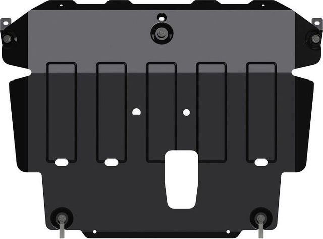 Защита Шериф (2 мм) для картера и КПП Hyundai Creta I 2016-2021. Артикул 10.3316